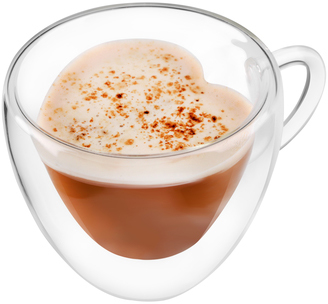 Чашка RINGEL Guten Morgen Heart з подвійним дном 240 мл (RG-0005/240)